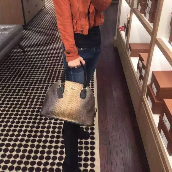 NWT COACH CORA DOMED SATCHEL - Picture 2 of 11